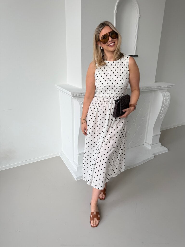 Diego dress polka dots