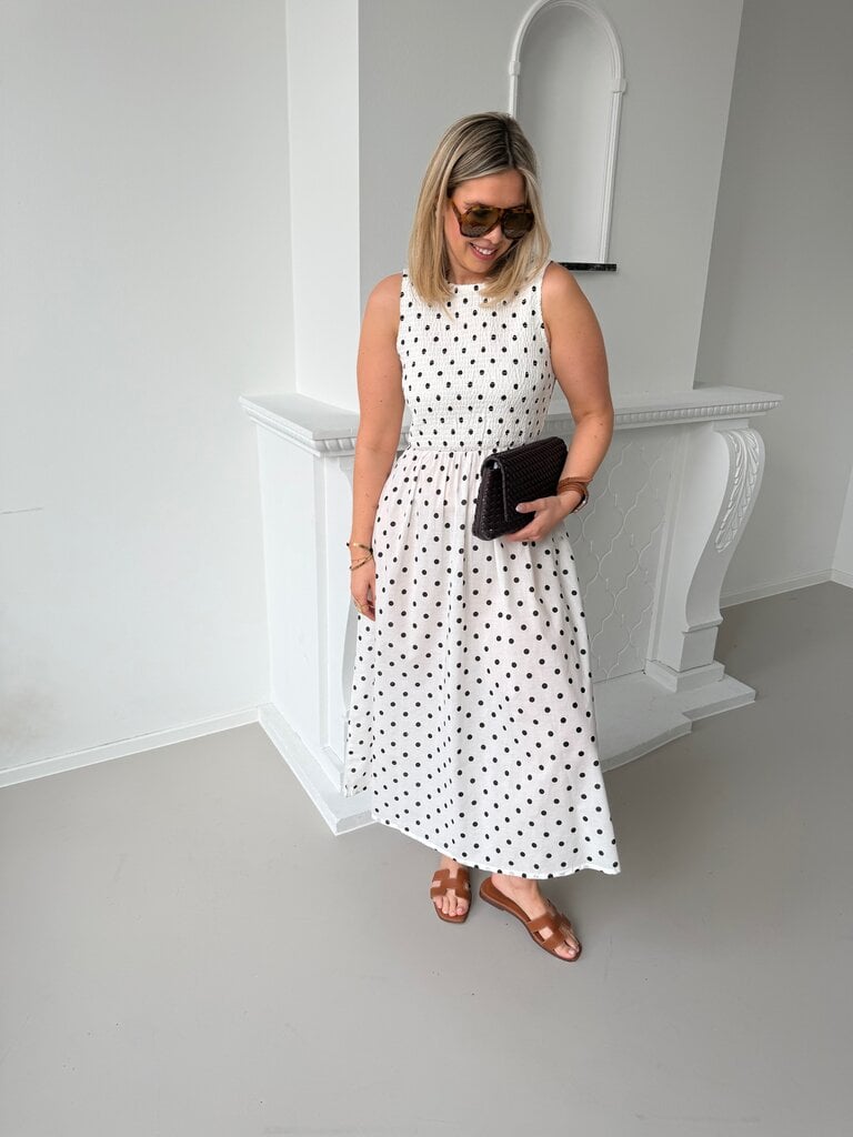 Diego dress polka dots