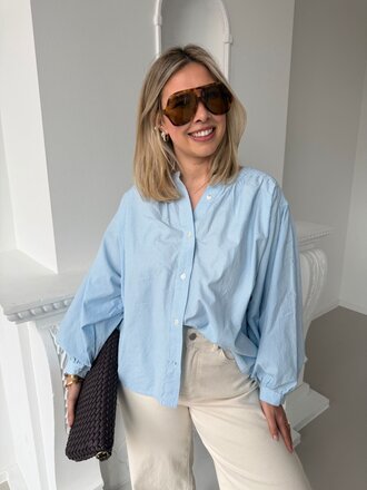 Carine blouse blue