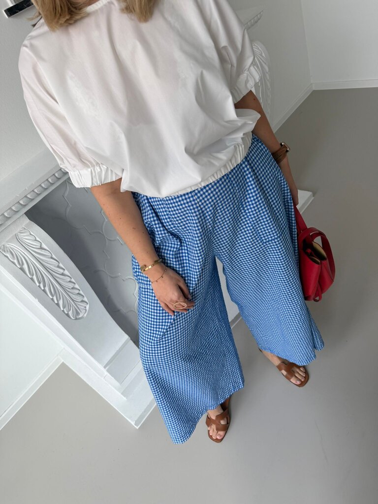 Olivia pantalon cobalt blue