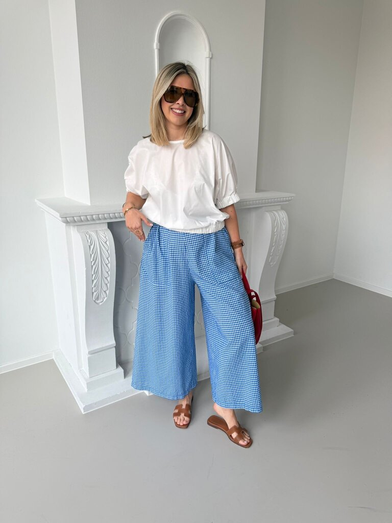 Olivia pantalon cobalt blue