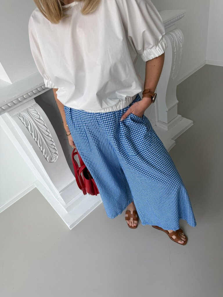 Olivia pantalon cobalt blue