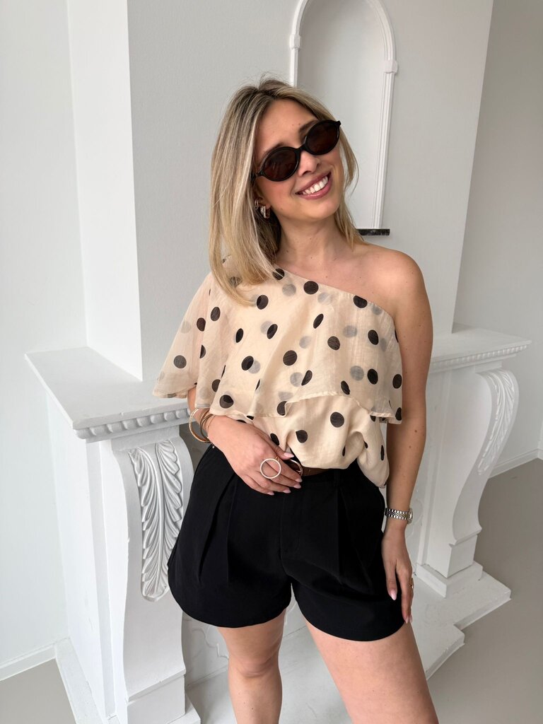 Fay polka dot top