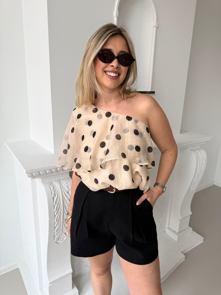 Fay polka dot top