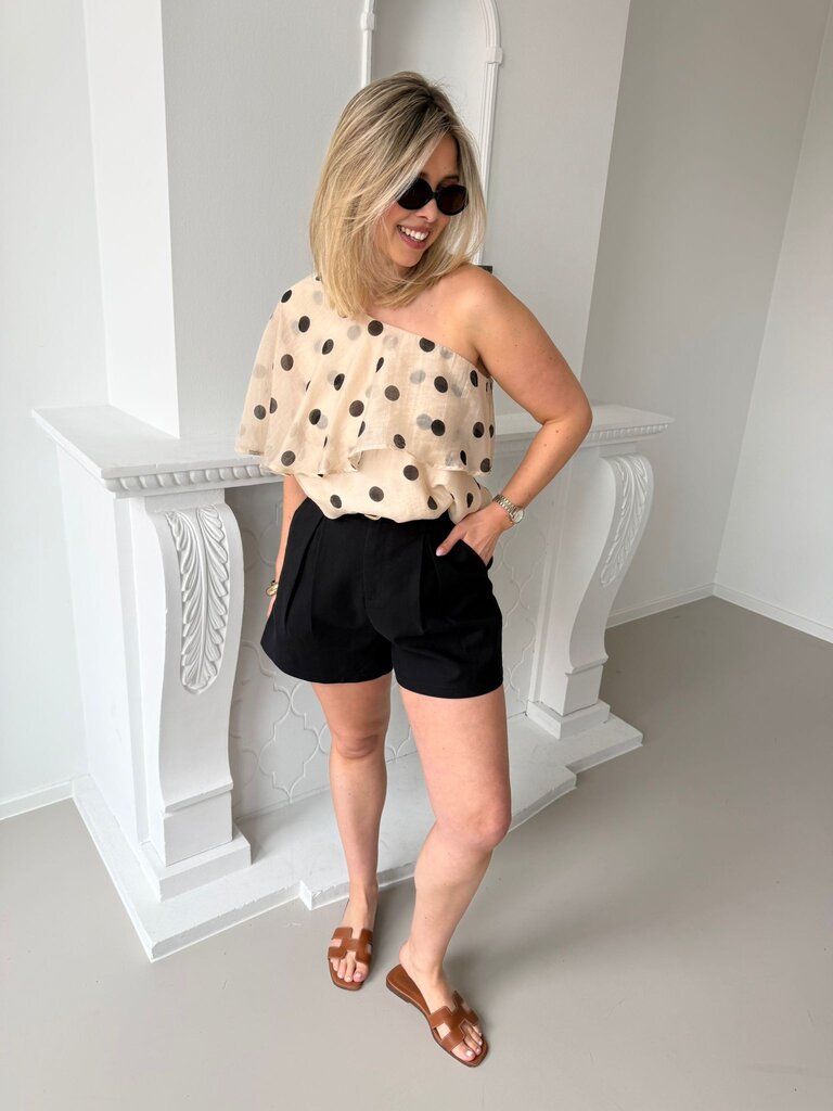 Fay polka dot top