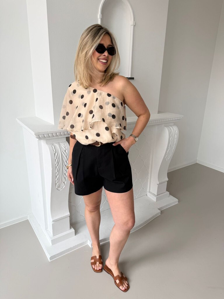Fay polka dot top