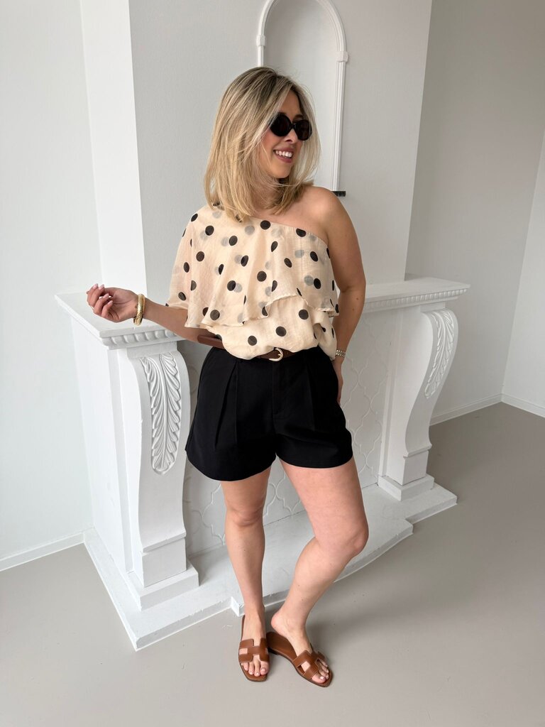 Fay polka dot top