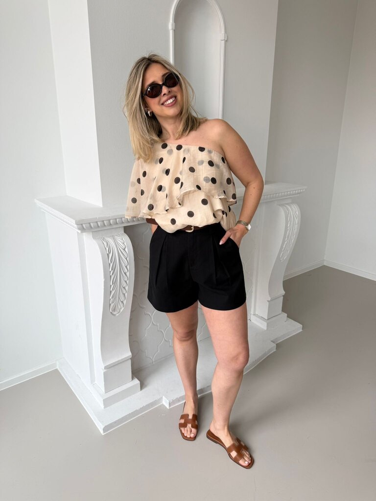 Fay polka dot top