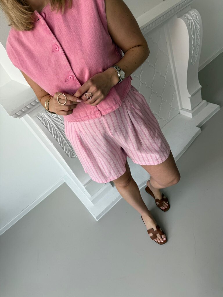 Roza gilet pink