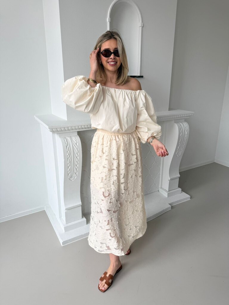 Gemma skirt ecru