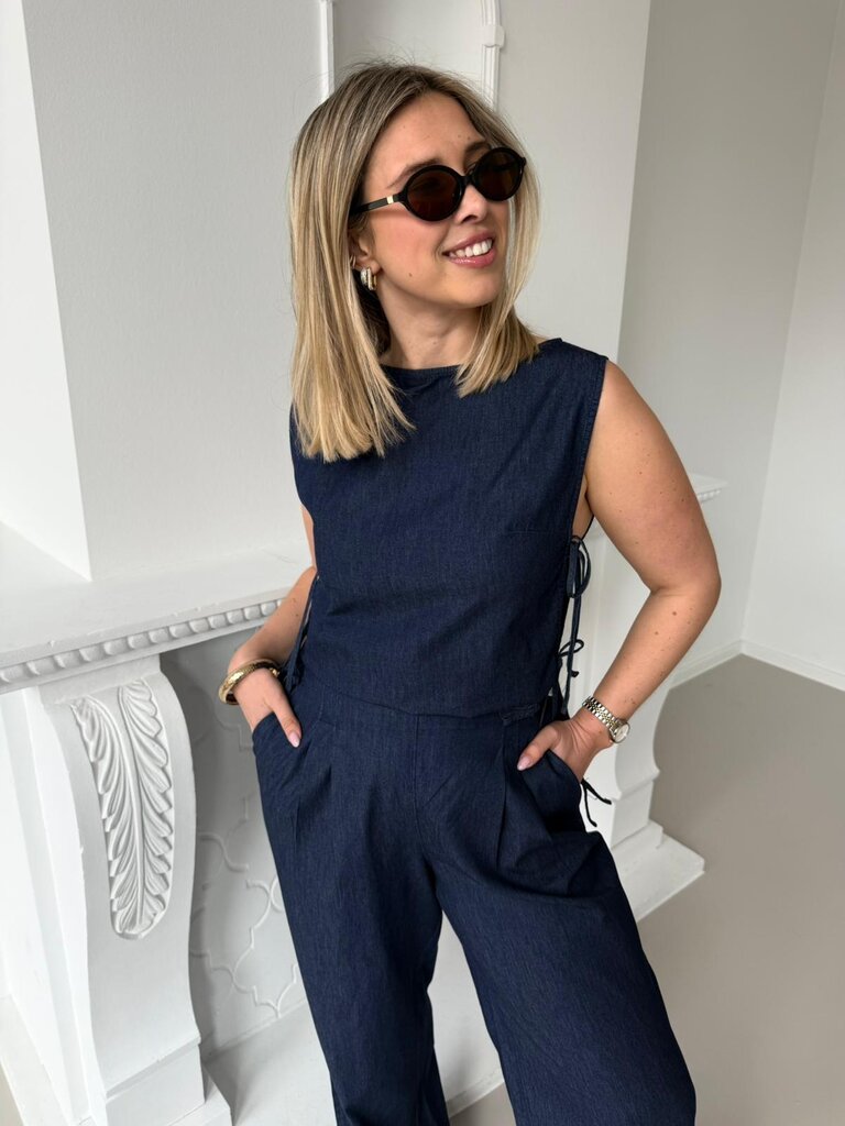 Debby pantalon dark blue