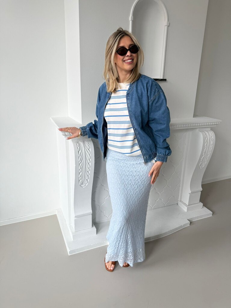 Leila bomber jacket jeans