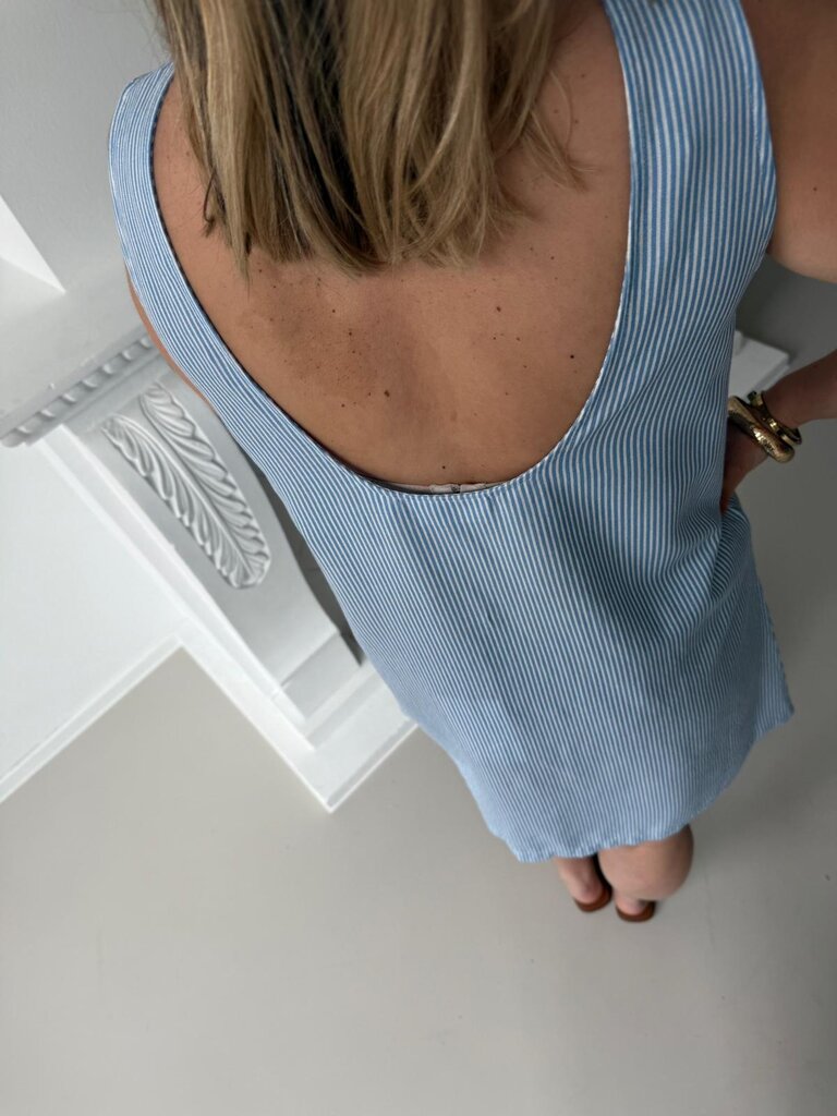 Annika dress blue