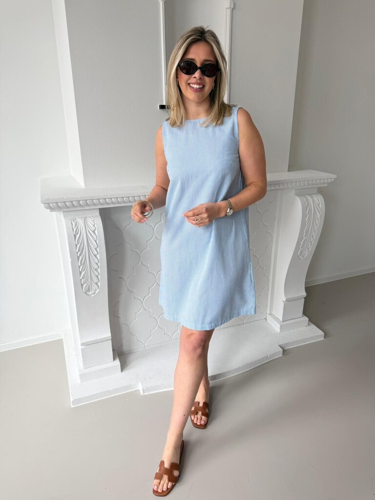 Annika dress blue
