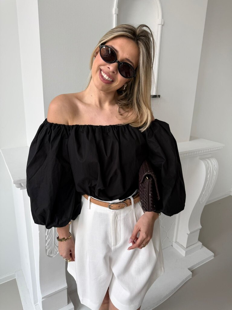 Lauren top black
