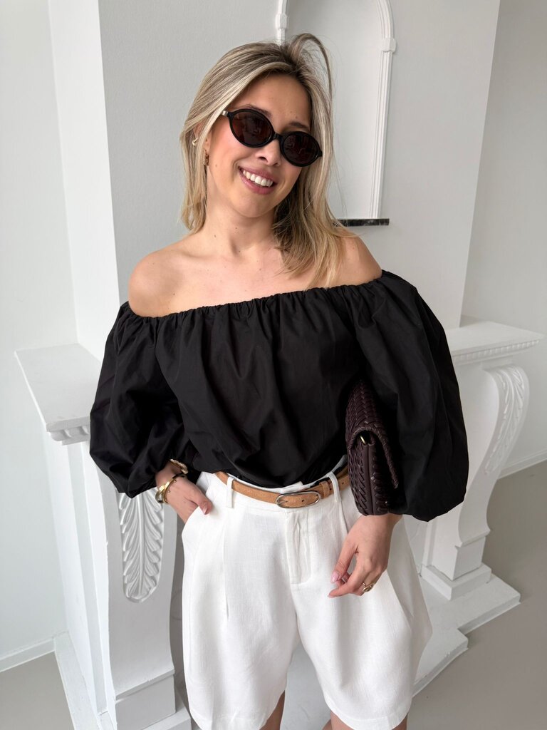 Lauren top black