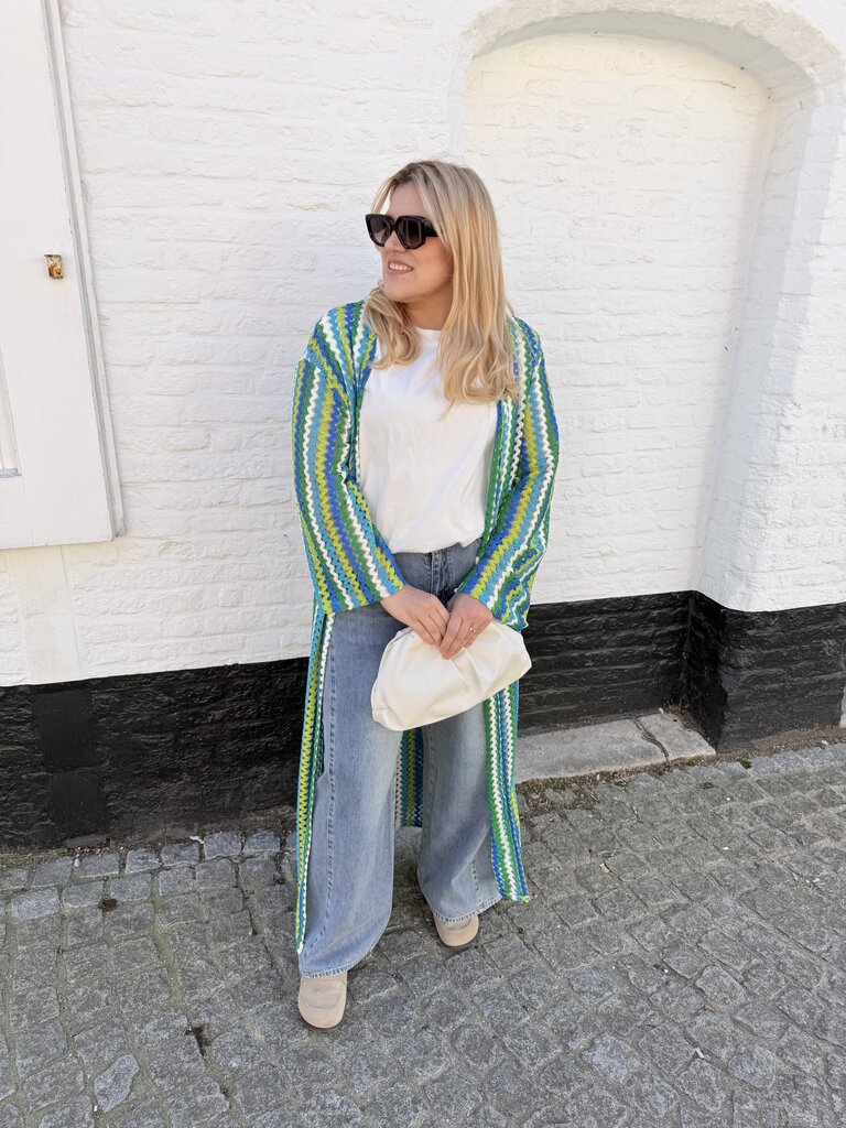 Mara bubble top white