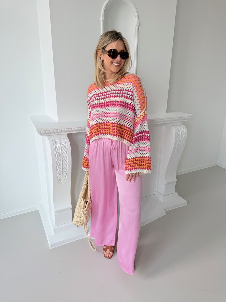 Celine pantalon pink TU