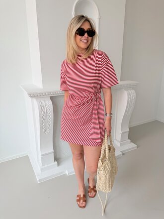 Sara dress red TU