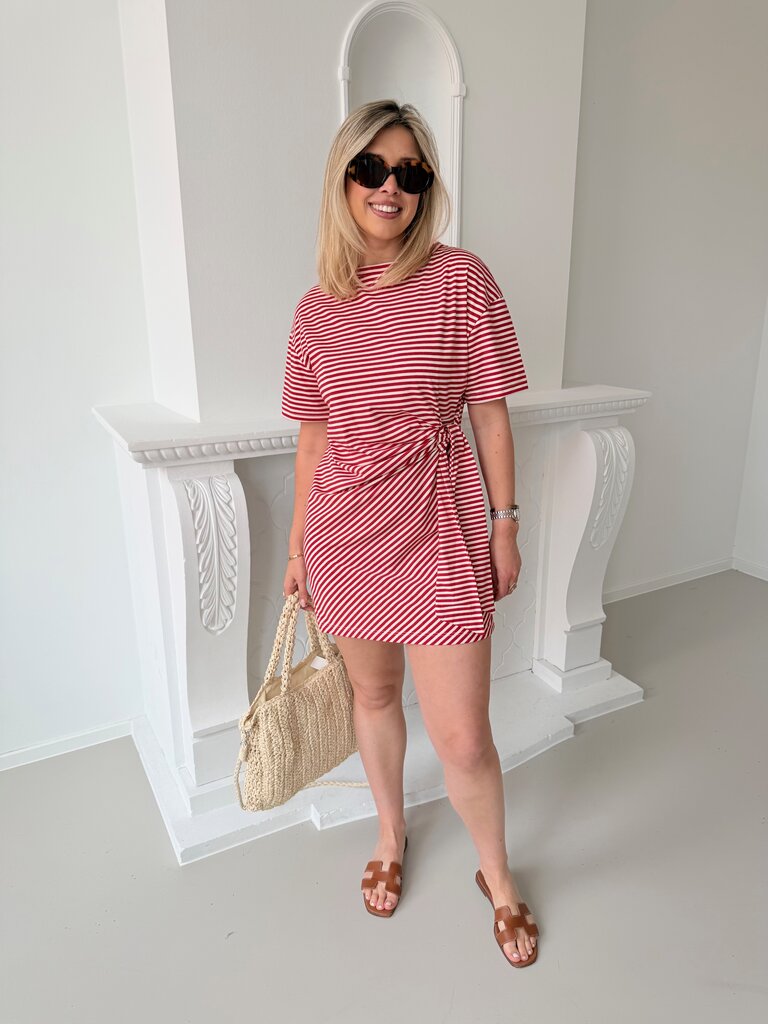 Sara dress red TU