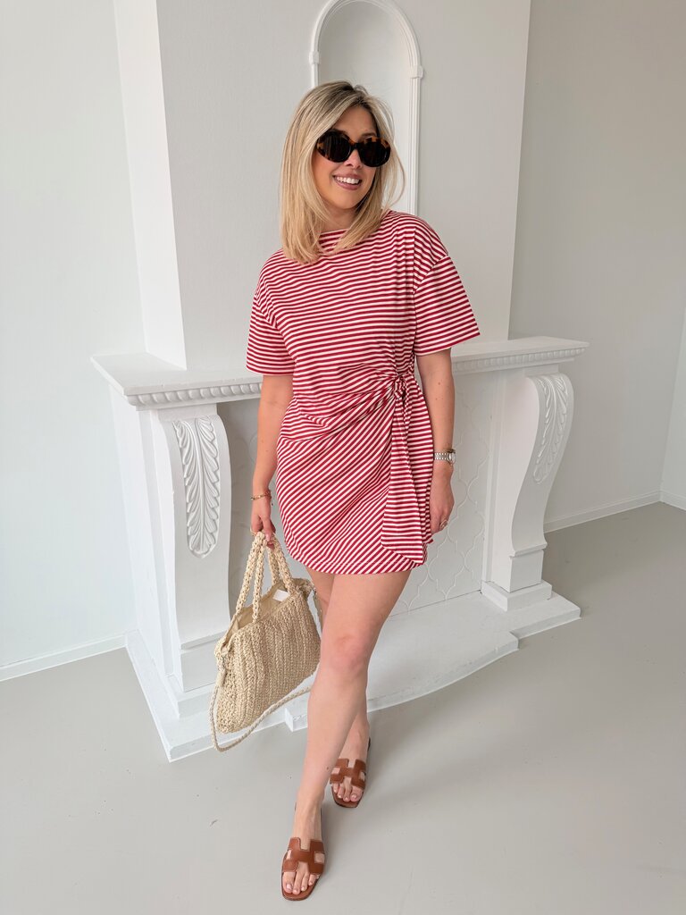 Sara dress red TU