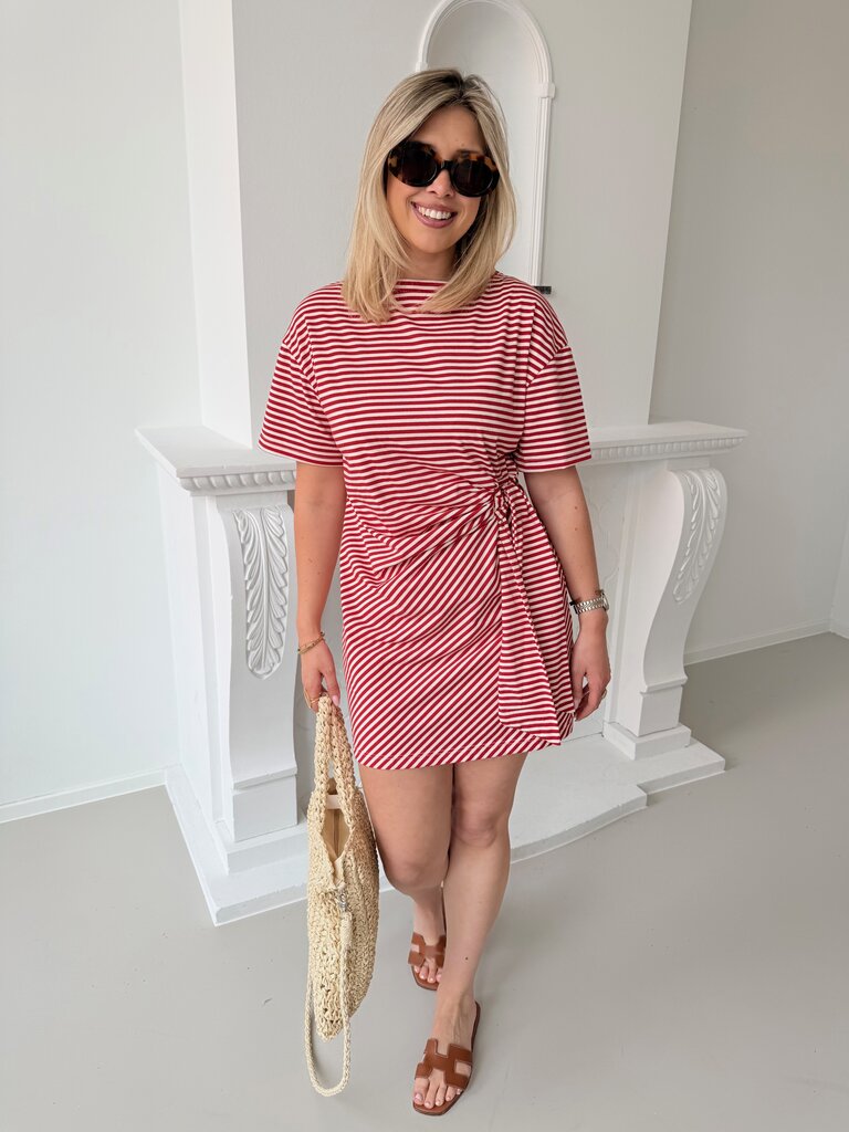 Sara dress red TU