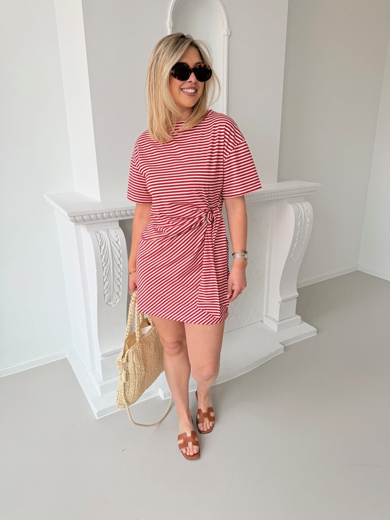 Sara dress red TU