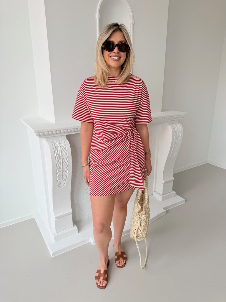 Sara dress red TU