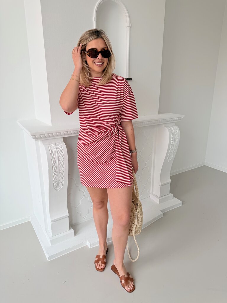 Sara dress red TU