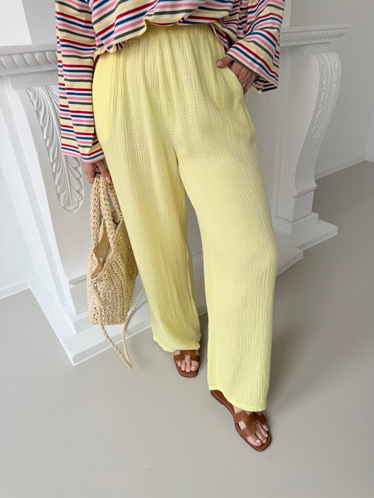 Livy pantalon yellow