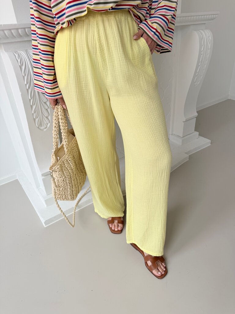 Livy pantalon yellow