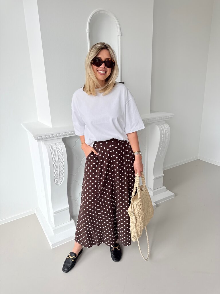 Lavisco skirt brown