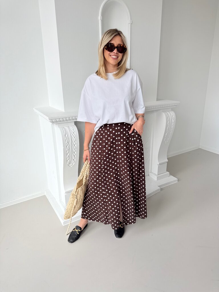 Lavisco skirt brown