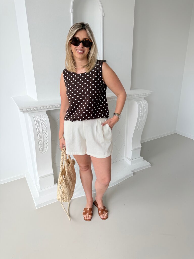 Lavisco top brown