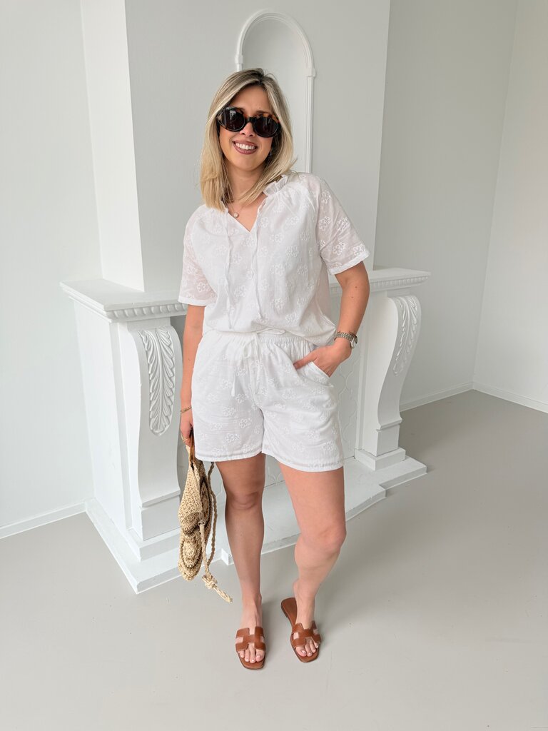 Idena blouse white