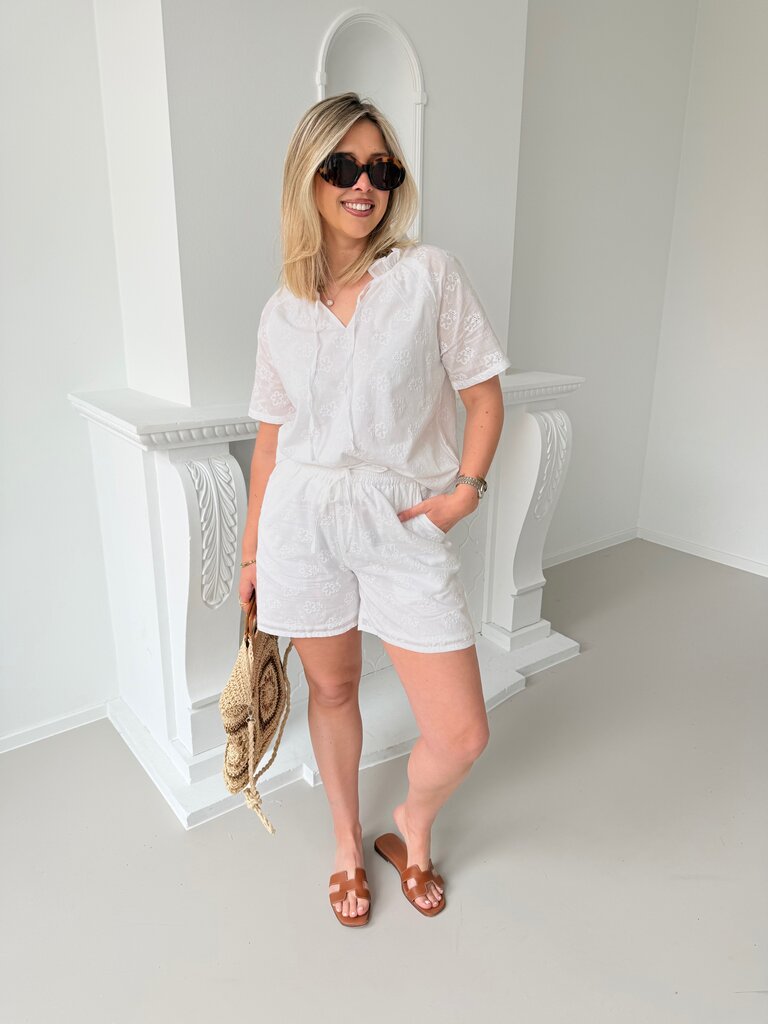 Idena blouse white