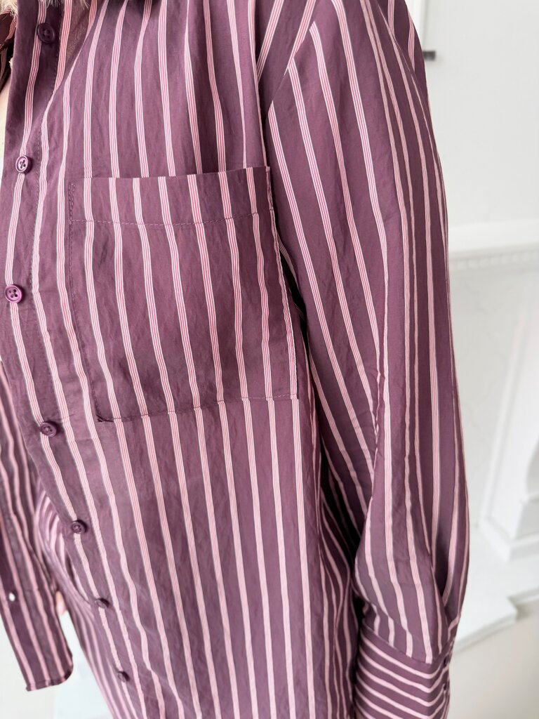 Meldola shirt burgundy