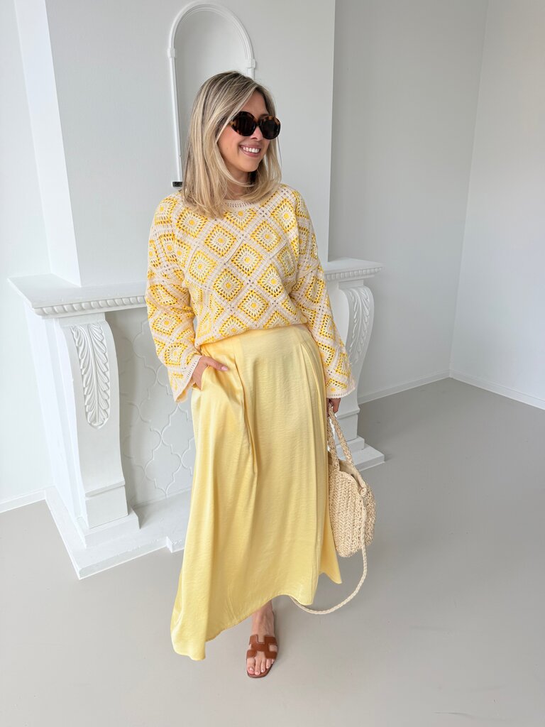 Dove skirt golden haze