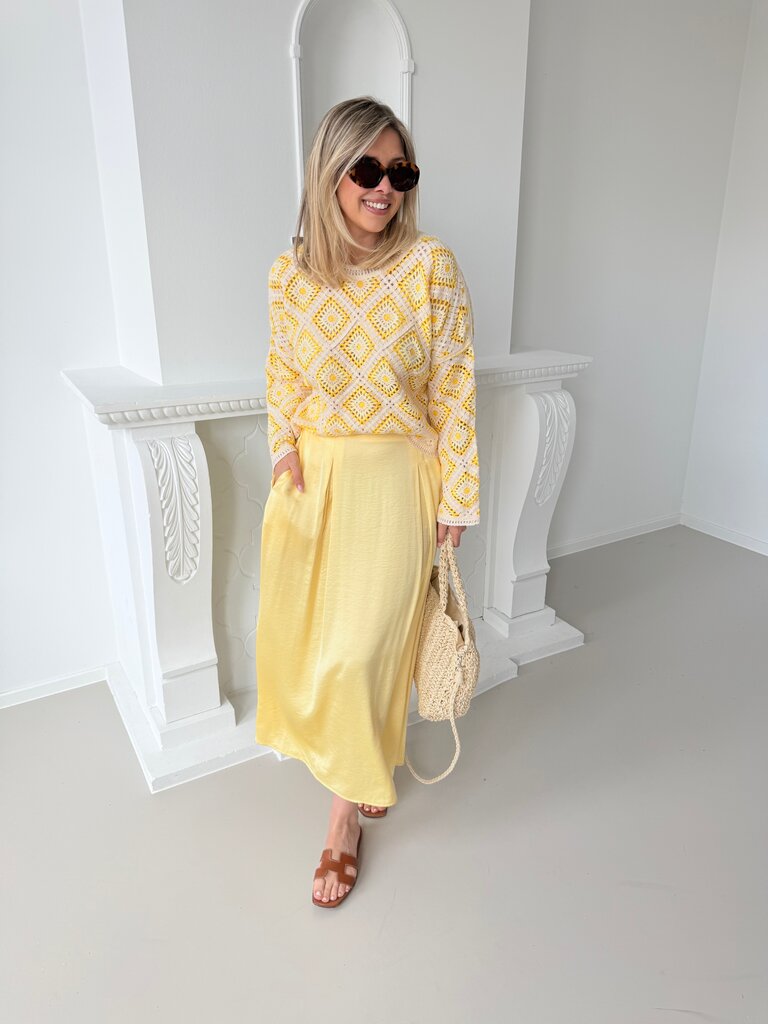 Dove skirt golden haze