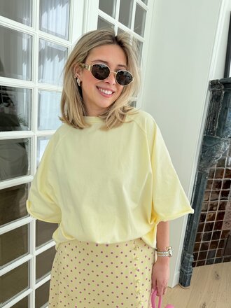 Juliette t-shirt yellow