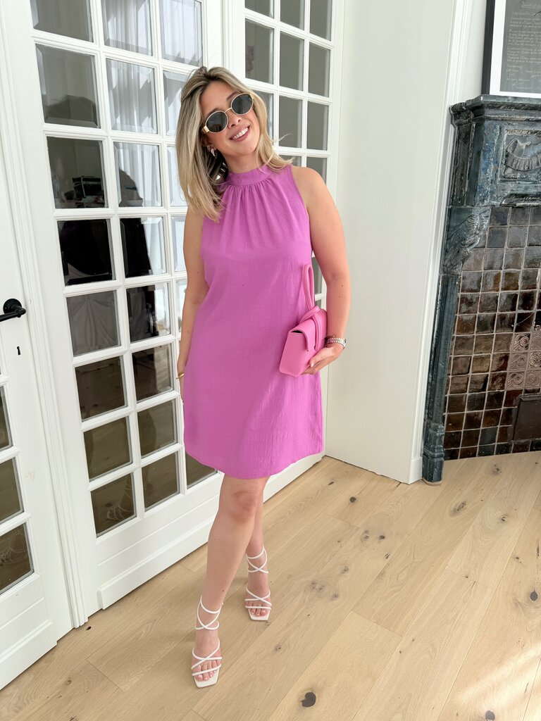 Nyla dress pink purple