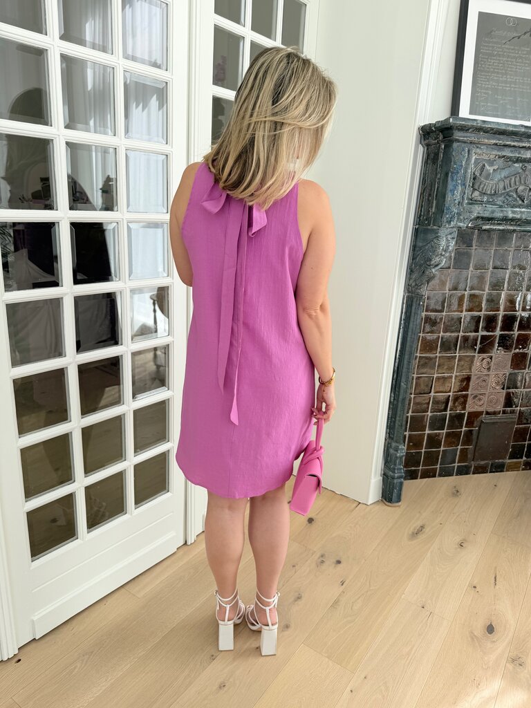 Nyla dress pink purple
