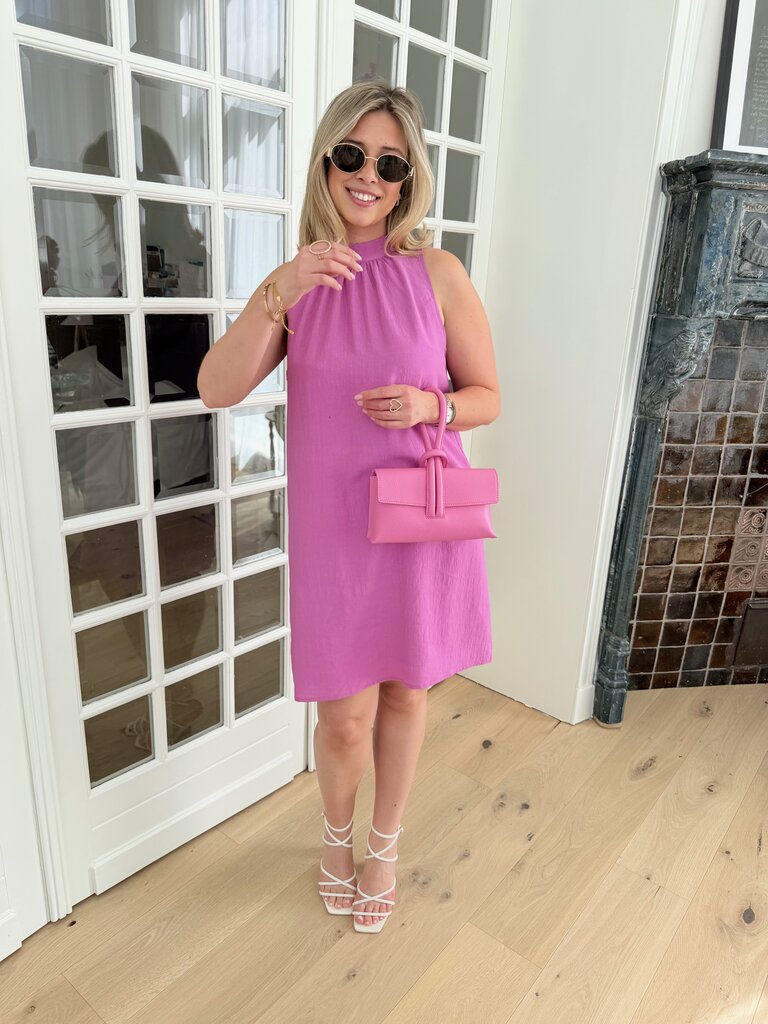 Nyla dress pink purple