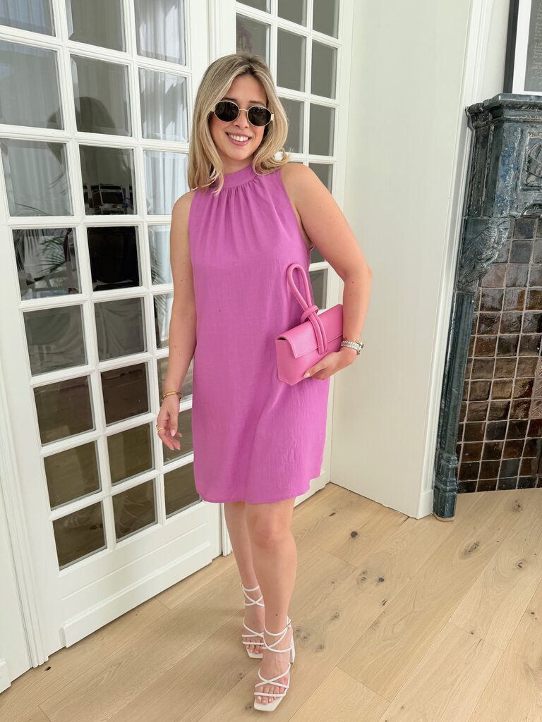 Nyla dress pink purple