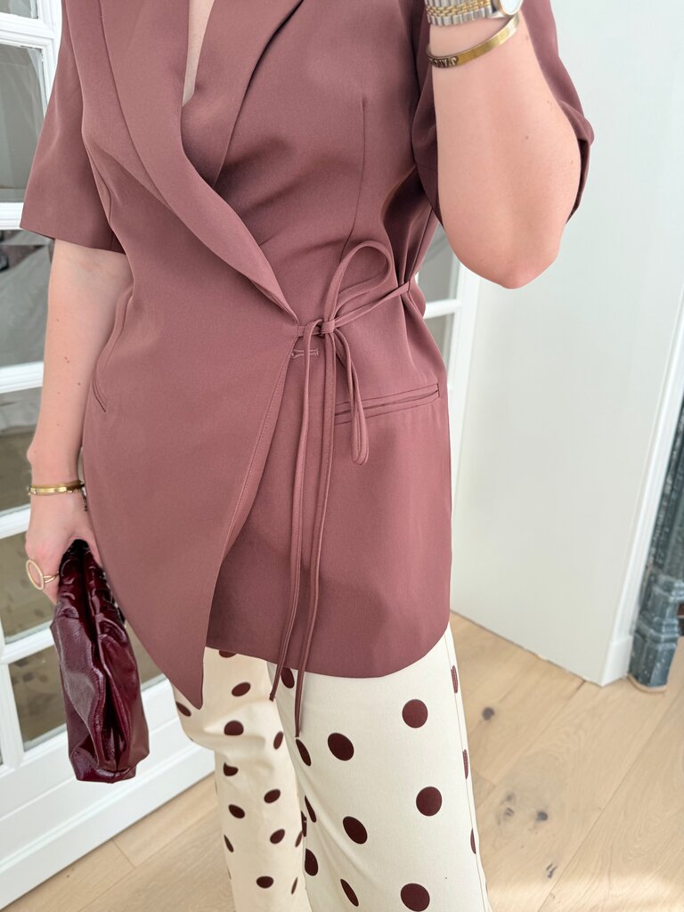 Lucille blazer brown