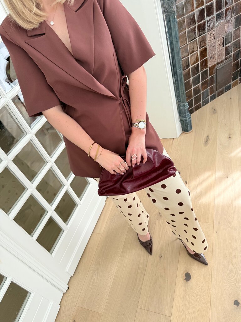 Lucille blazer brown