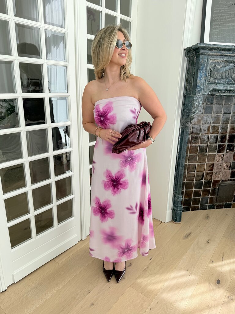 Emmeline dress pink flower
