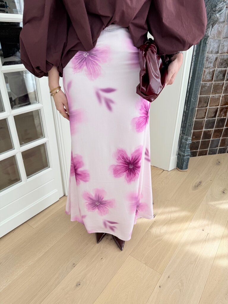 Mercie skirt pink flower