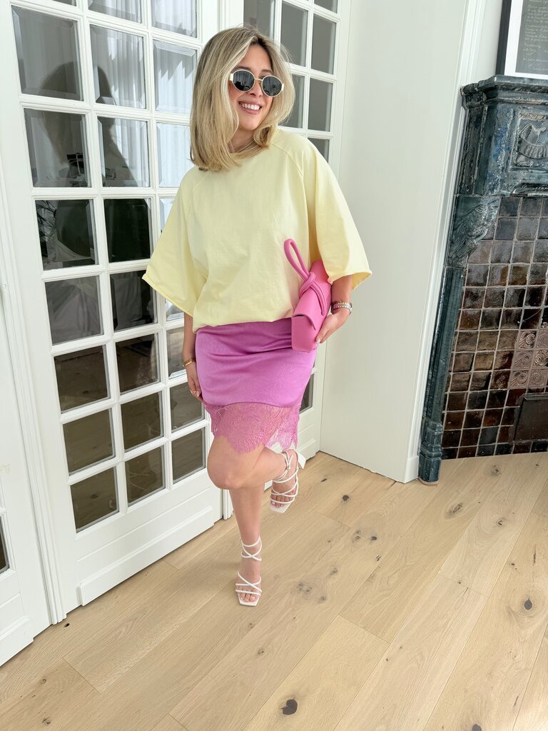 Sylvia skirt pink