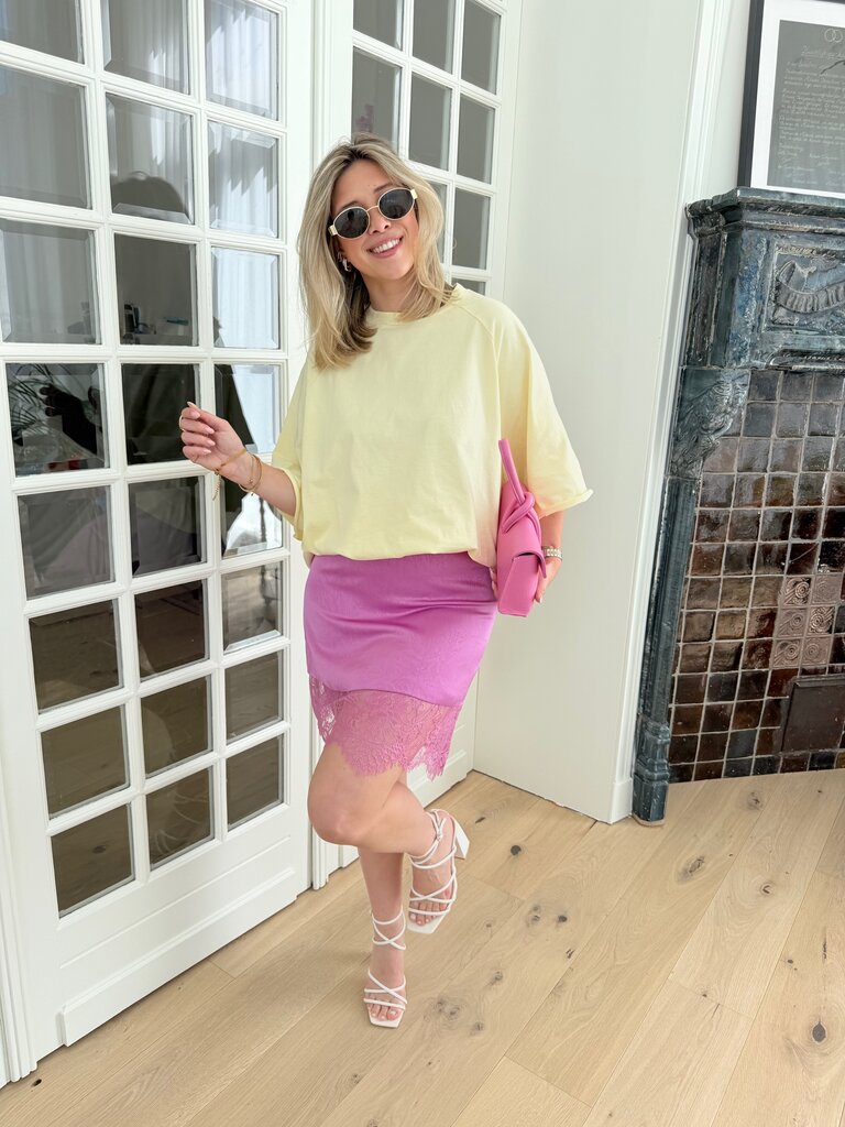 Sylvia skirt pink